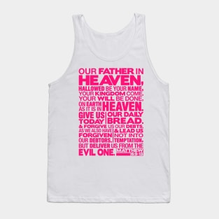 Matthew 6:9-13 Our Father in Heaven Tank Top